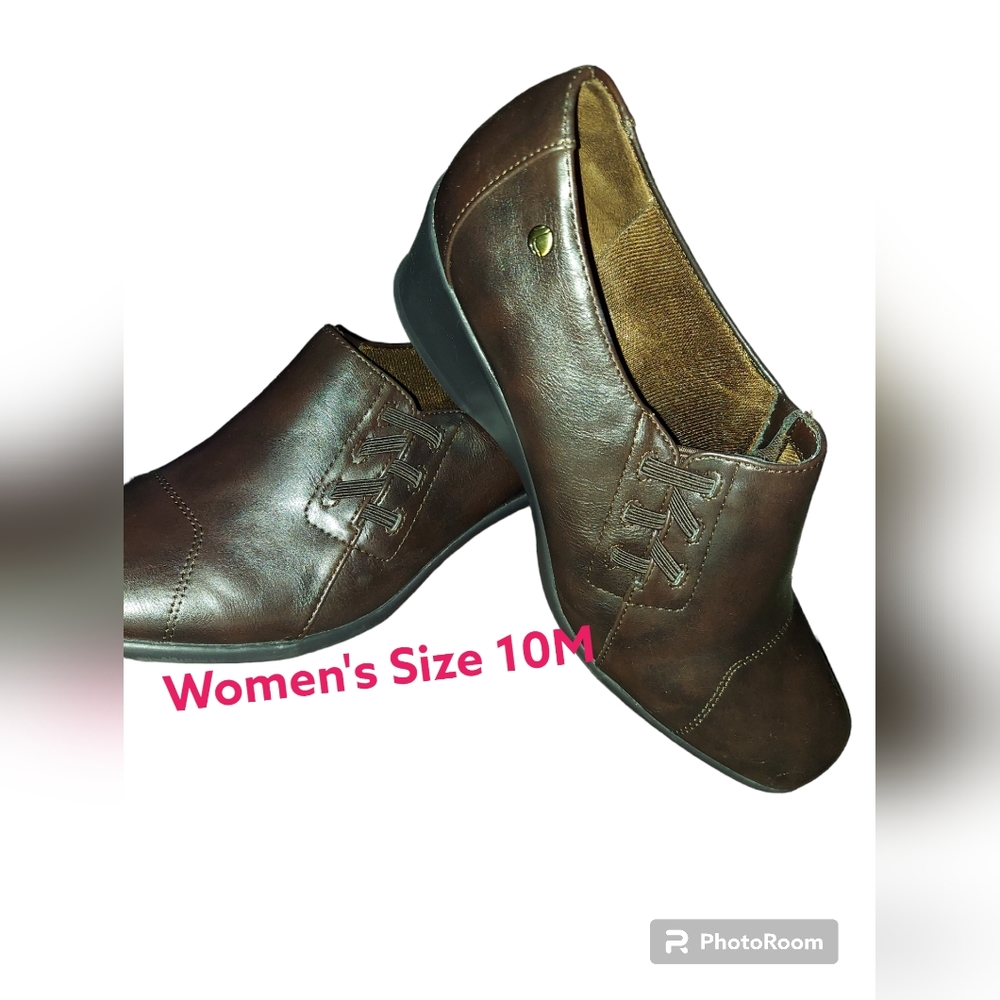 Life Stride Soft System Slip-On Shoes Dark Brown Women's Size 10M